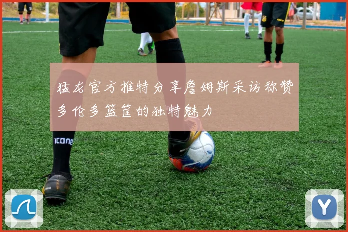 猛龙官方推特分享詹姆斯采访称赞多伦多篮筐的独特魅力