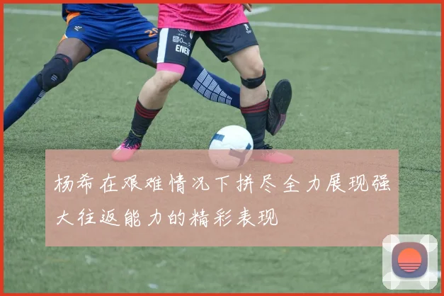 杨希在艰难情况下拼尽全力展现强大往返能力的精彩表现