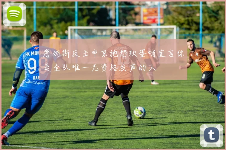 詹姆斯反击申京抱怨软蛋哨直言你是全队唯一无资格发声的人